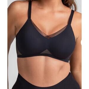 HONEYLOVE CROSS OVER BRA SIZE XL navy blue